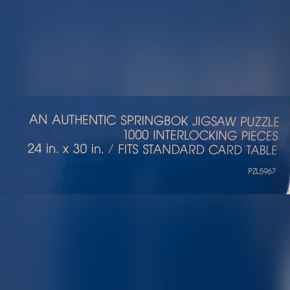 Vintage 1985 Springbok Hallmark Greeting Cards 1000 Piece Jigsaw Puzzle - EUC - Picture 7 of 7